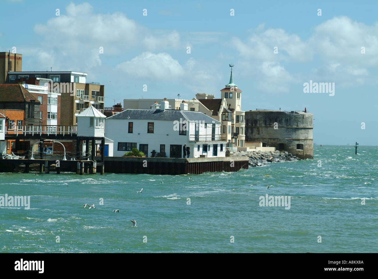 Old Portsmouth Foto Stock