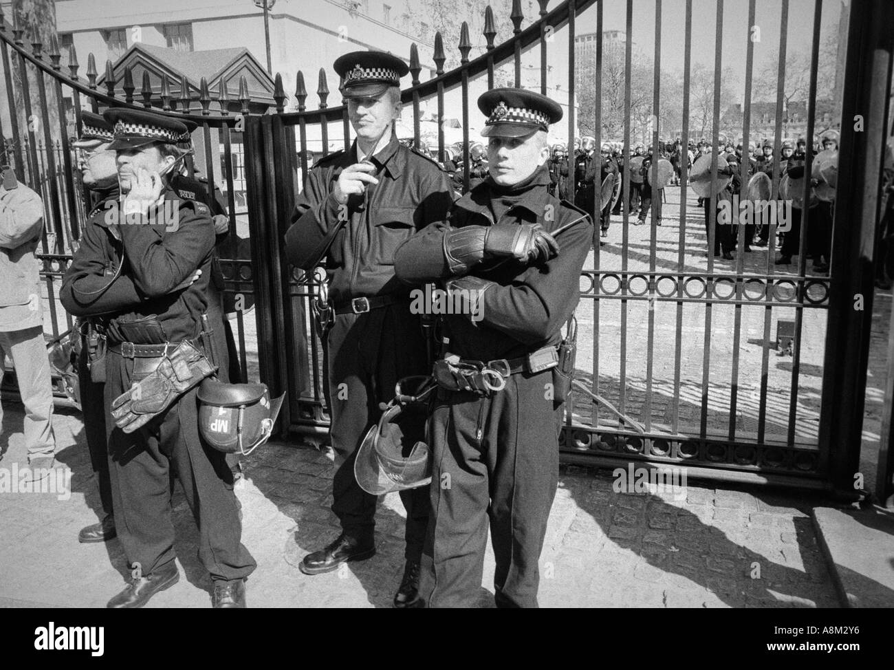 Polizia di Londra Foto Stock