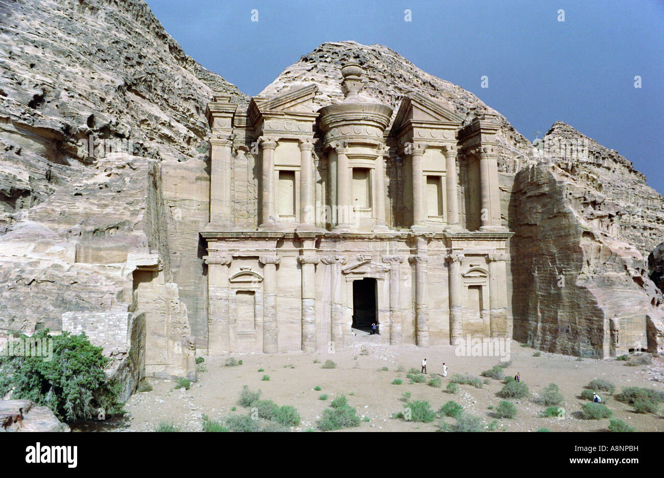 Il monastero (Al Deir) - Petra, Giordania Foto Stock