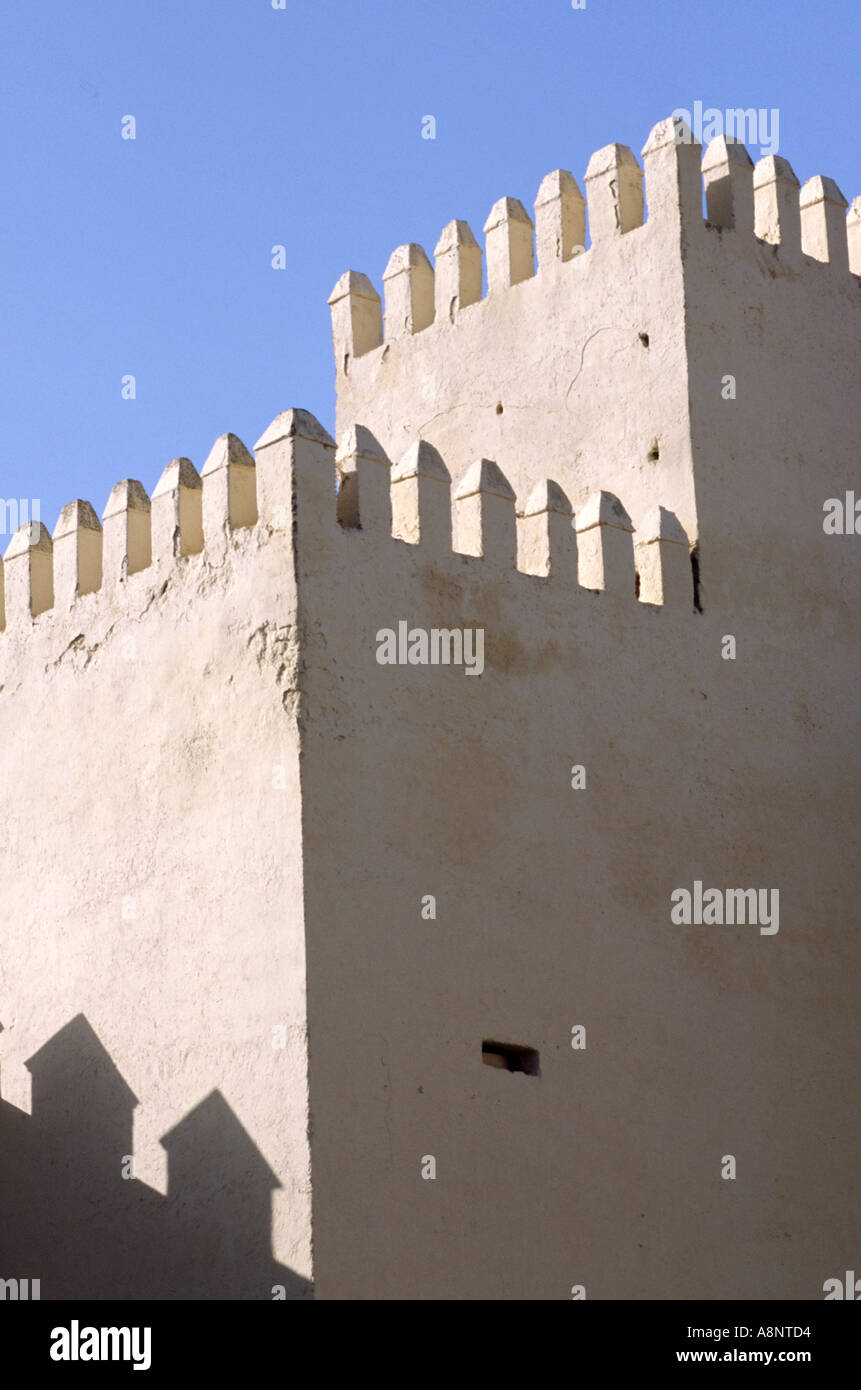 Mura della città vecchia - Fez, in Marocco Foto Stock