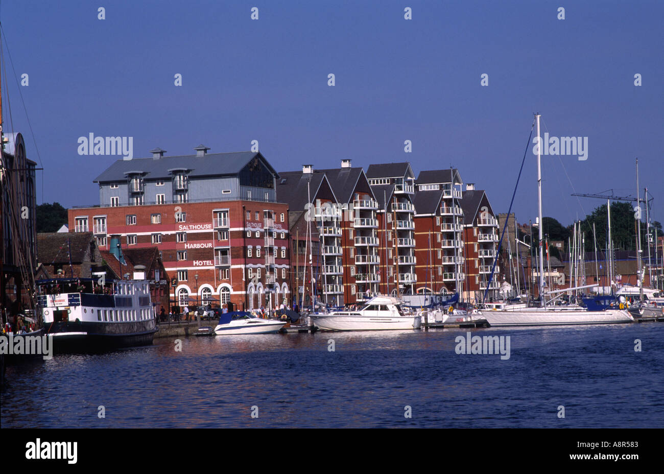 Ipswich darsena di riqualificazione urbana Suffolk Foto Stock