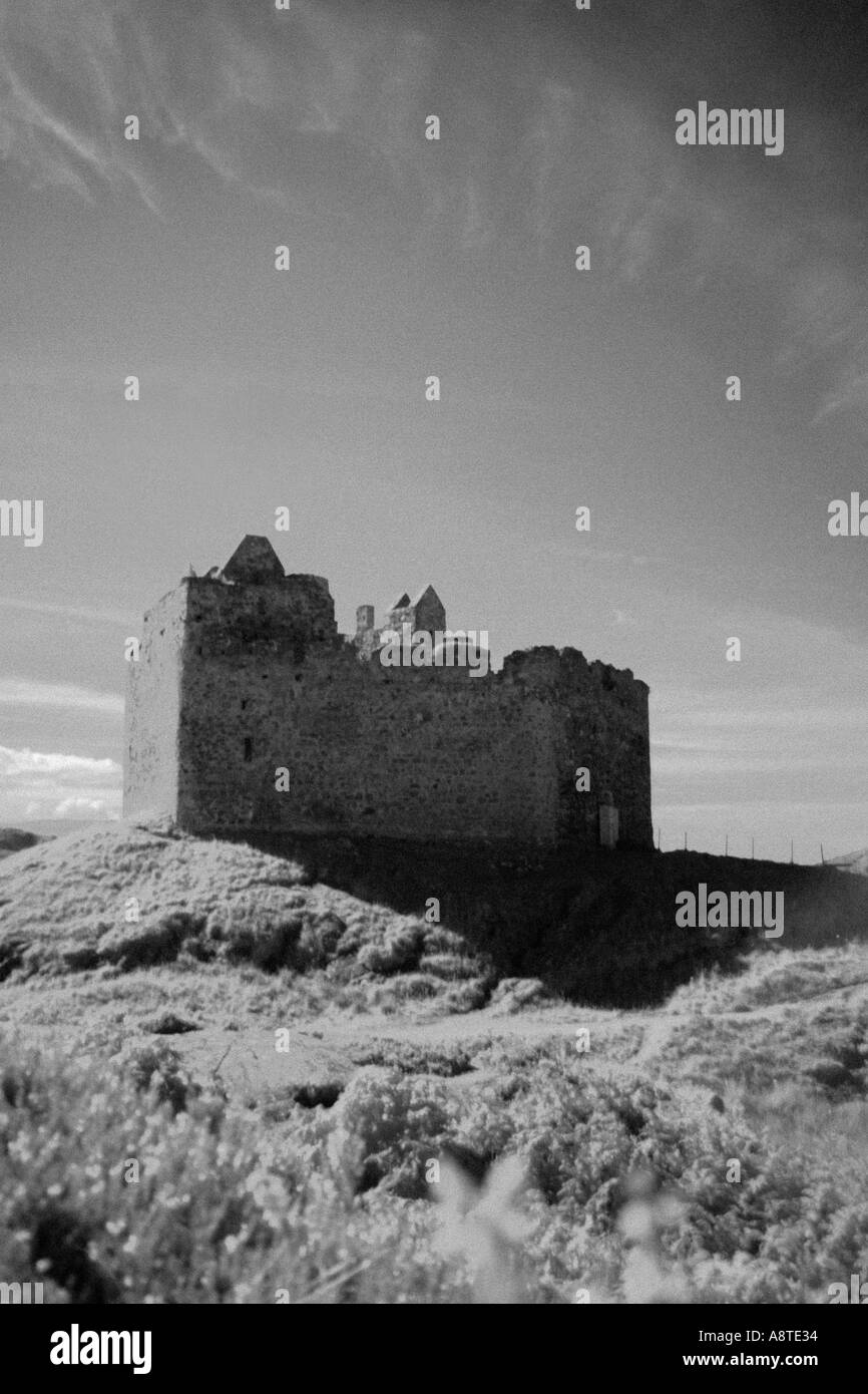 Castello a Ardnamurchan Tioram Scottish West Coast Foto Stock