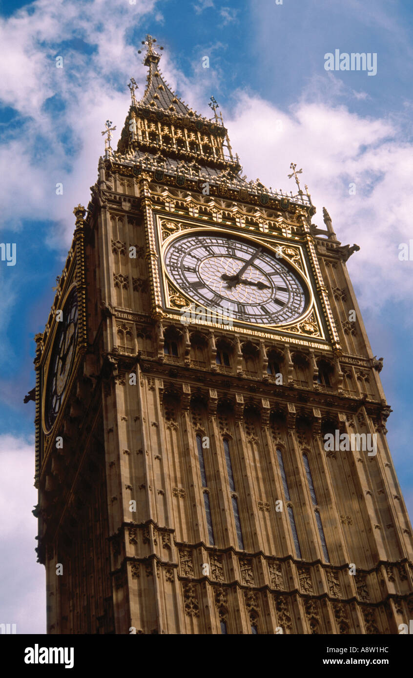 Big Ben, London, England, Regno Unito Foto Stock