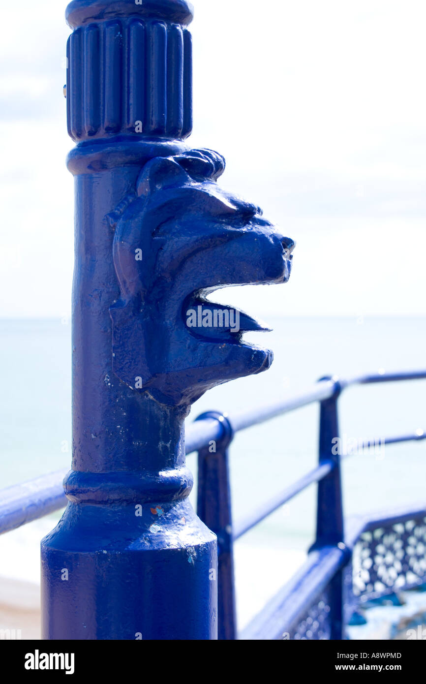 Dettaglio di Eastbourne Pier, Sussex, Inghilterra, Regno Unito. Foto Stock