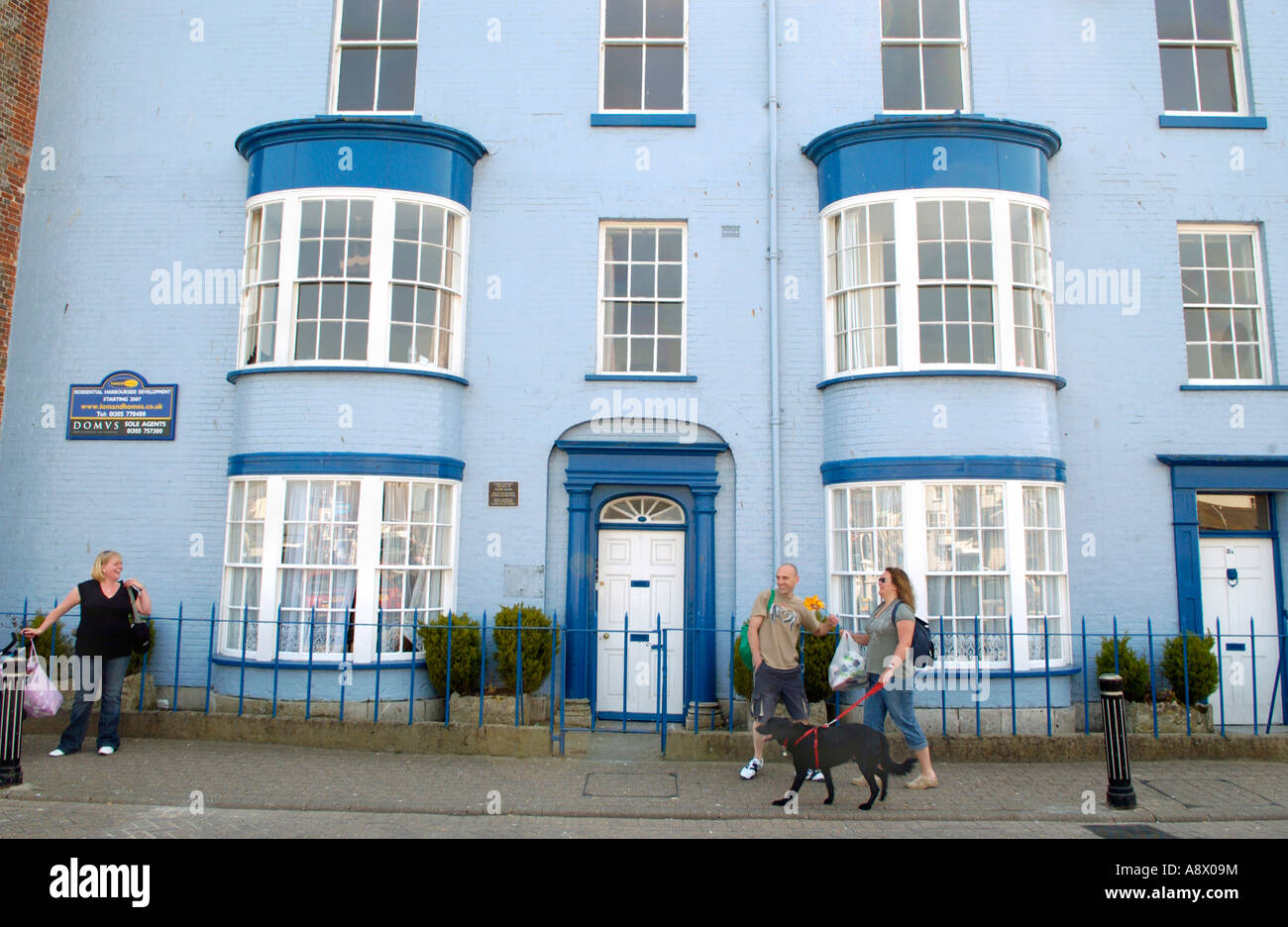 Casa di Ralph Allen uno dei fondatori del bagno in stile georgiano a Weymouth Dorset England Regno Unito Foto Stock