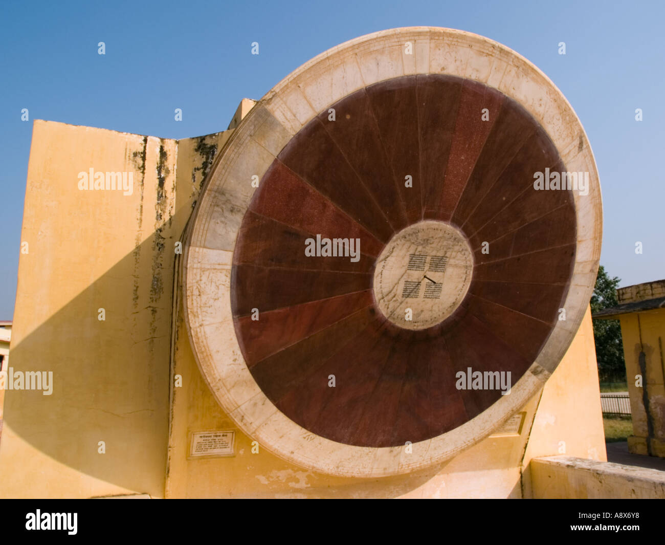Strumento astronomico a Jantar Mantar Observatory. * Il Rajasthan Jaipur India Asia Foto Stock
