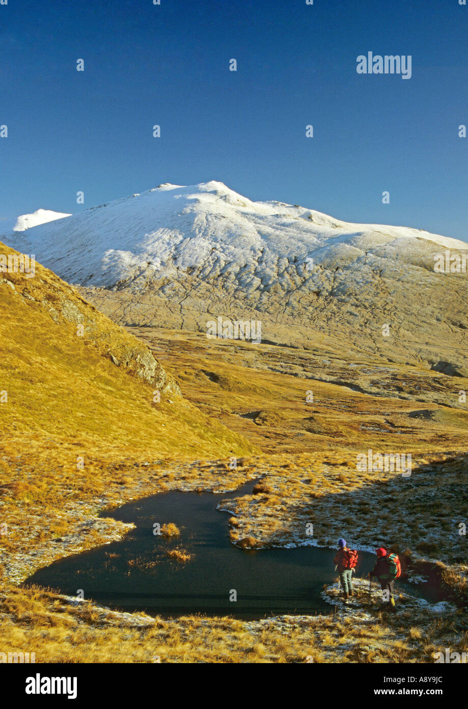 Beinn Ghlas vicino al Loch Tay Foto Stock