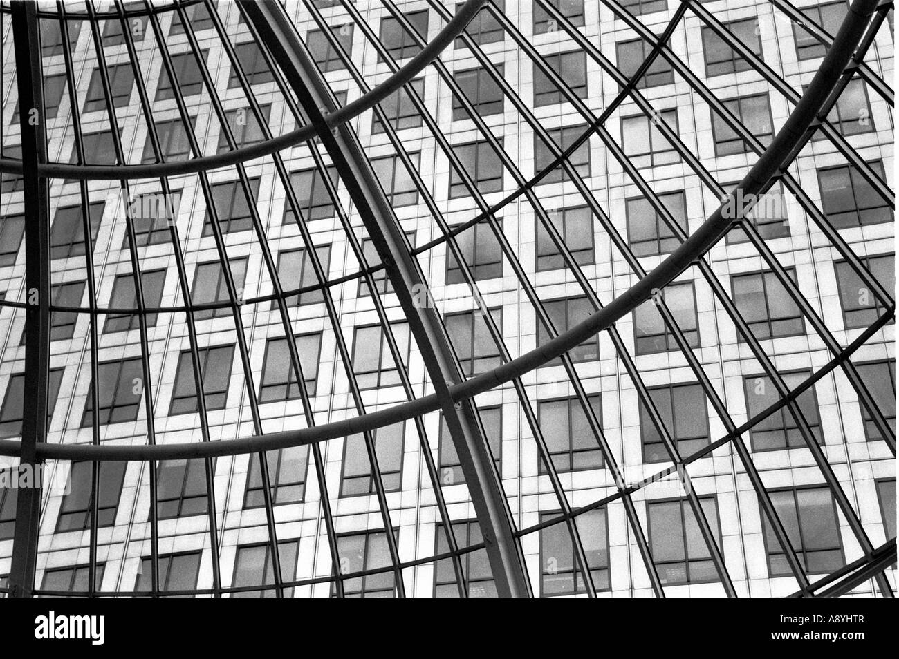 One Canada Square Canary Wharf London Foto Stock