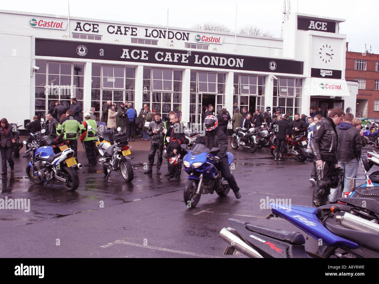 Ace Cafe Foto Stock