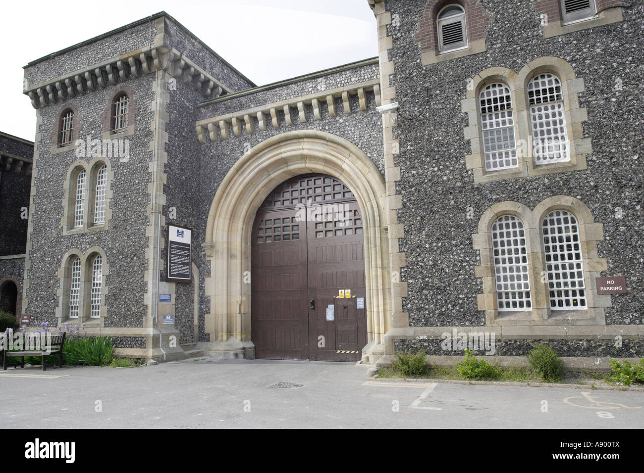 Carcere vittoriano a Lewes East Sussex Regno Unito Foto Stock