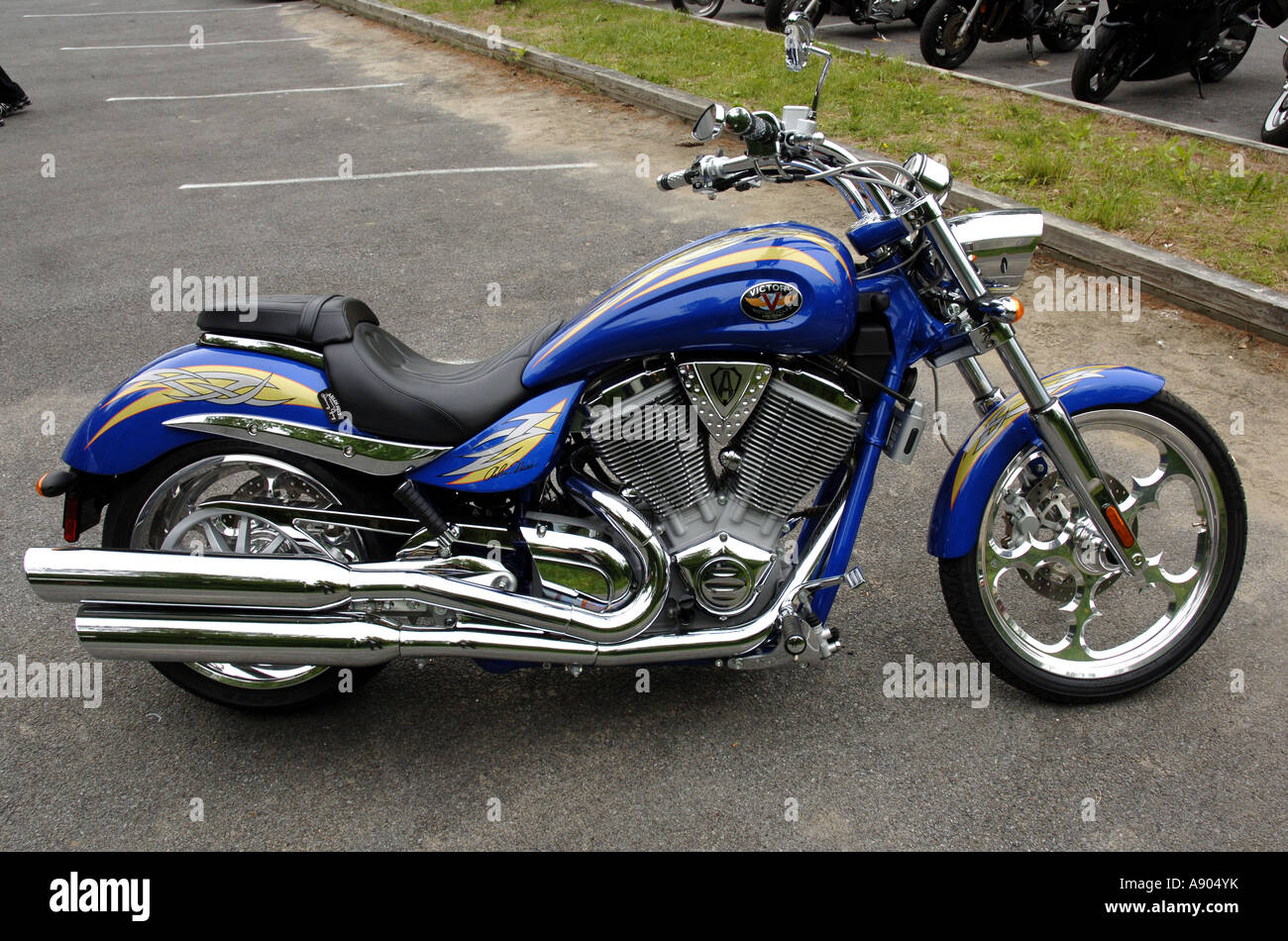 Lake George, New York. Americade Bike rally vittoria 2006 Nuova firma serie bike. Foto Stock