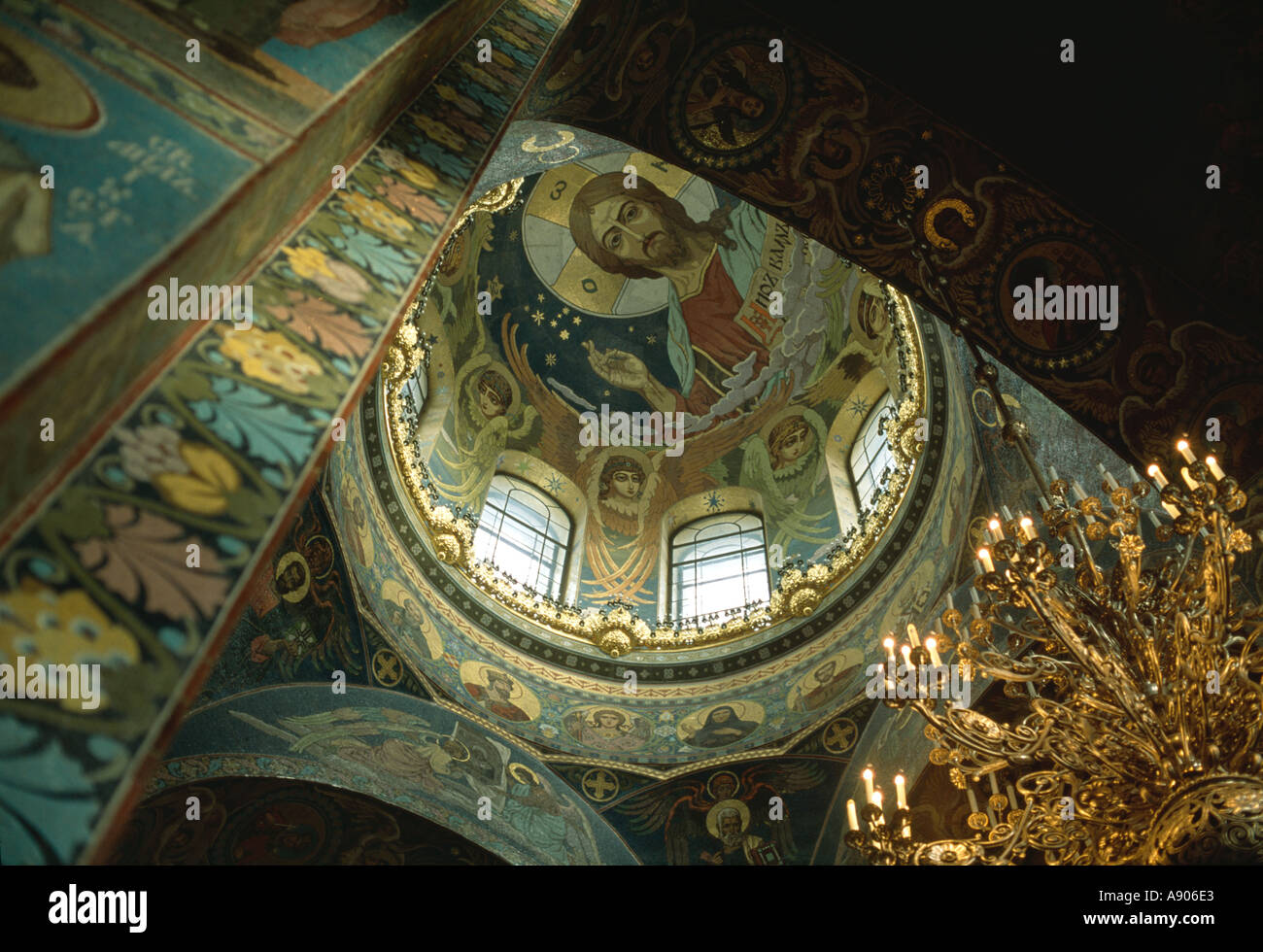 Chiesa del Sangue Versato, San Pietroburgo, Russia Foto Stock