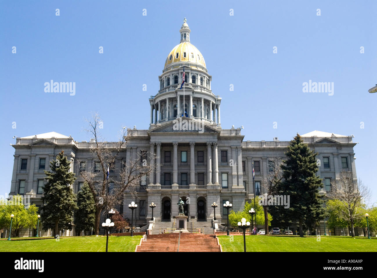 Colorado State Capitol Building USA Foto Stock