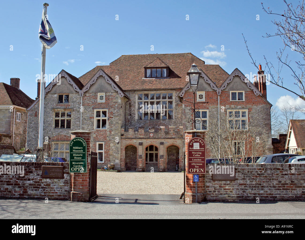 Il Guardaroba Museo Militare, Salisbury, Wiltshire, Regno Unito. Europa Foto Stock