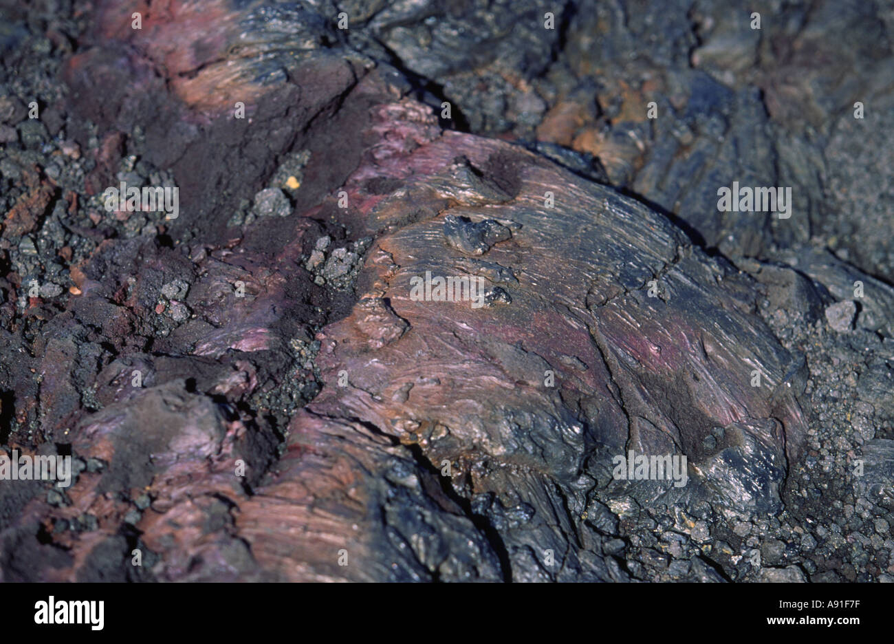 Piton de la Fournaise Isola di Reunion Foto Stock