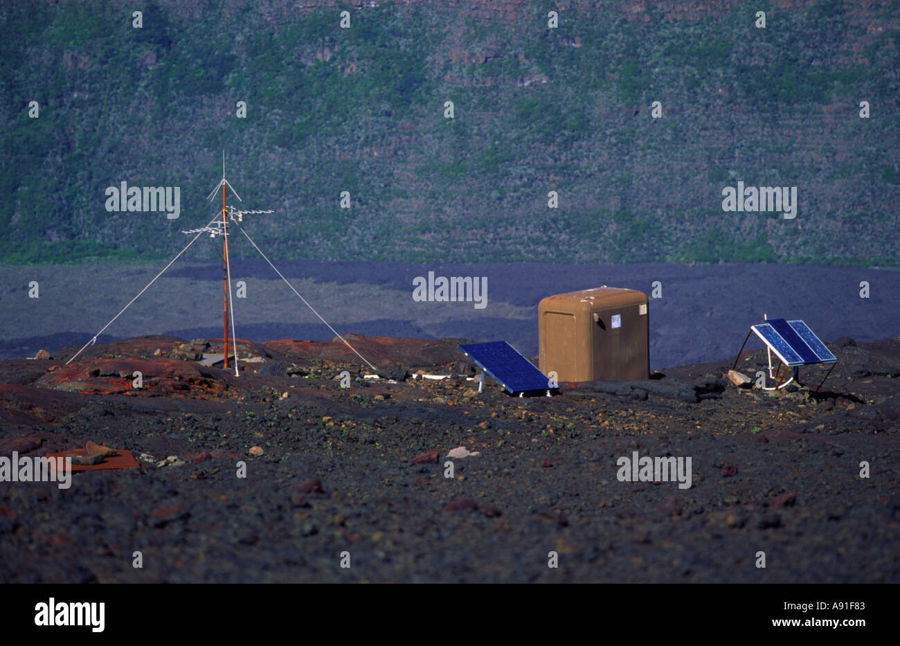 Piton de la Fournaise Isola di Reunion Foto Stock