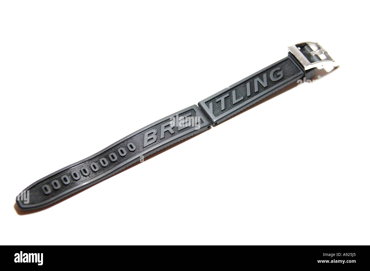 Fascetta in gomma per Breitling Aerospace ripetizione minuti gents titanio orologio da polso Foto Stock