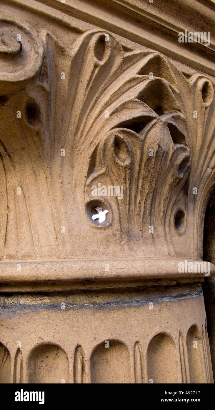 Cattedrale greco-ortodossa di San Sophia dettaglio Bayswater Londra Inghilterra REGNO UNITO Foto Stock