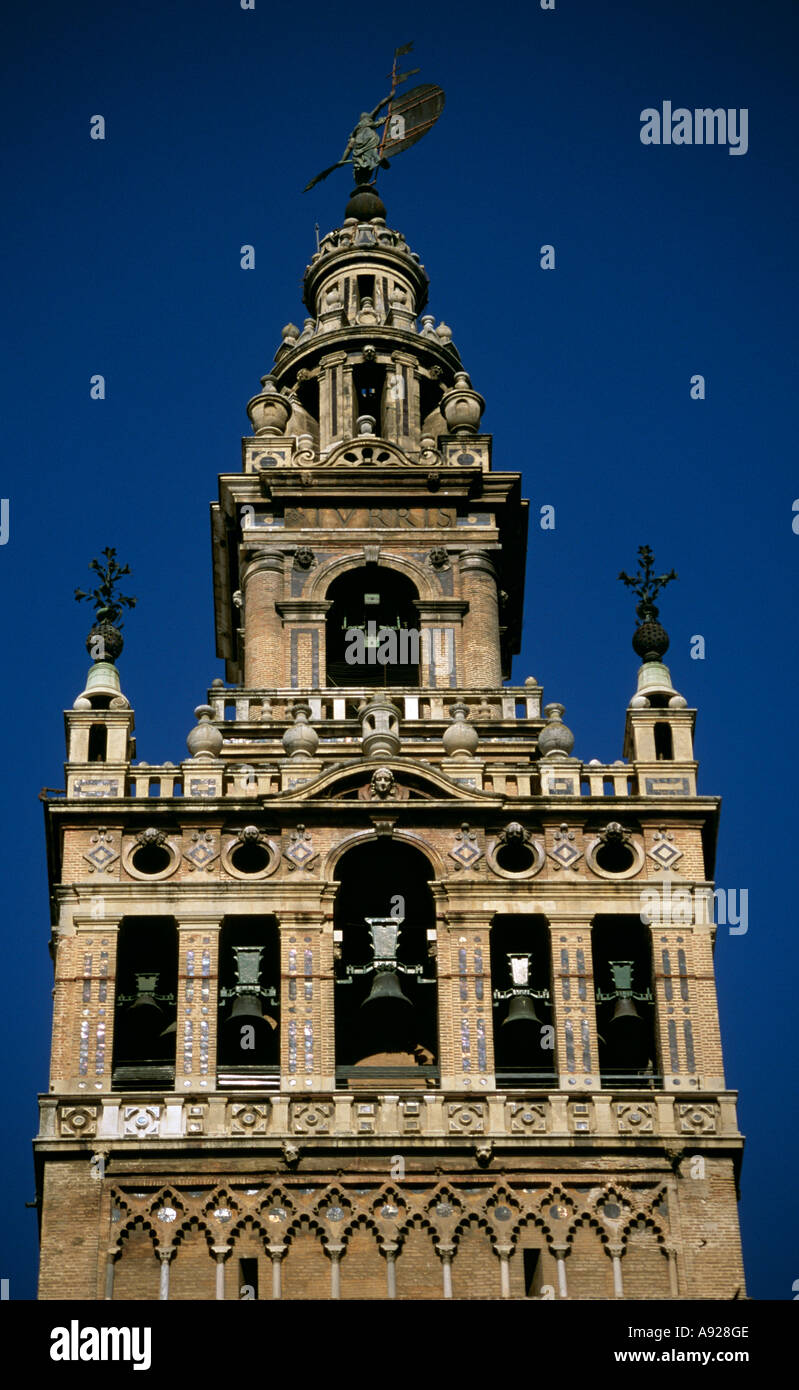 Spagna Andalusia Cattedrale Mezquita di Cordova Torre del Alminar Torre Campanaria Foto Stock