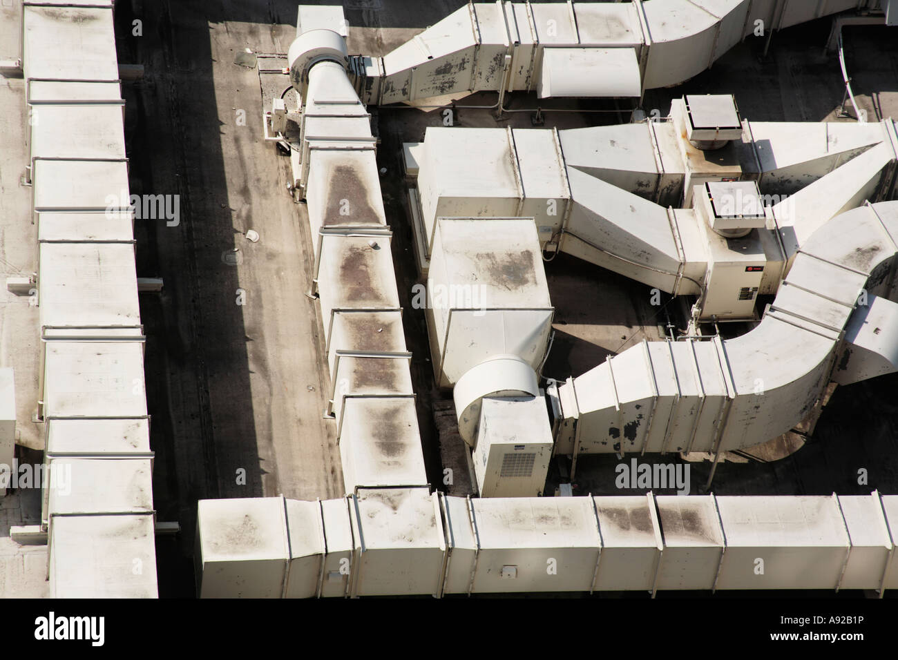 Aria sistema di manipolazione Foto Stock