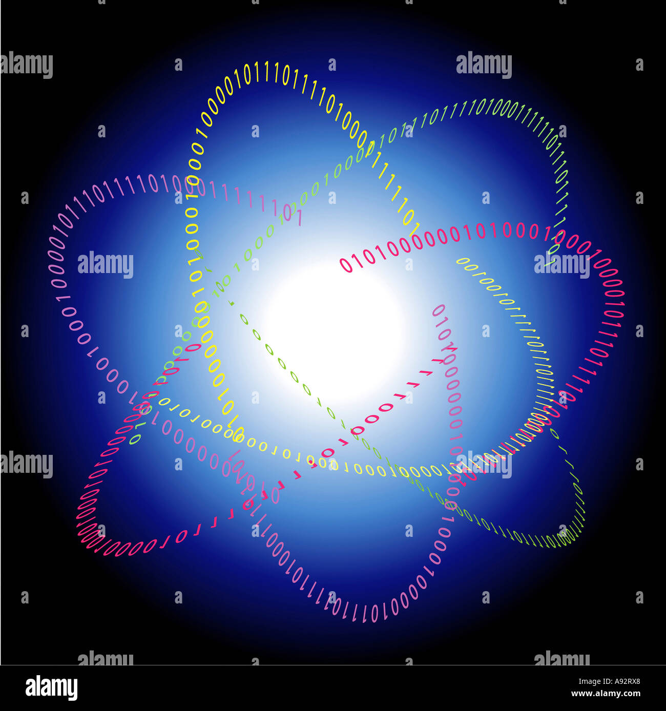 Techy Stuff 11 2004 Linda Braucht (xx C. americano) Computer grafica Foto Stock