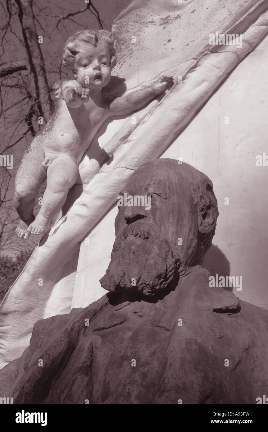 Franz del supp - Tomba presso il cimitero centrale Foto Stock