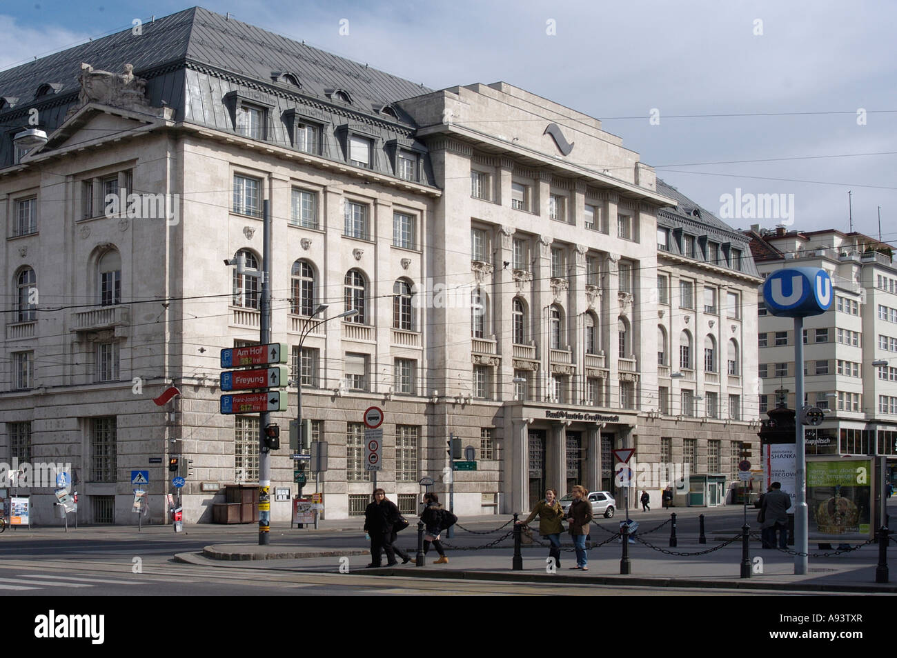 Bank Austria Creditanstalt Foto Stock