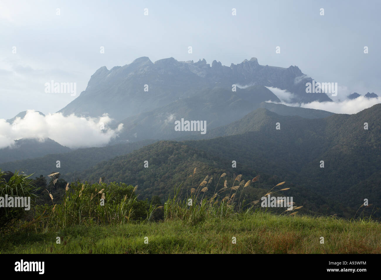 Mount Kinabalu Sabah Borneo Foto Stock