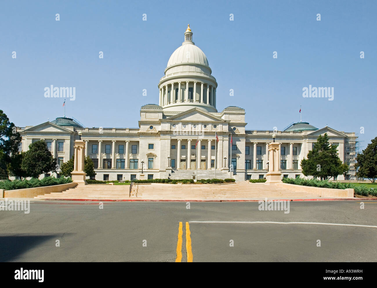 State Capitol Building Little Rock Arkansas Foto Stock