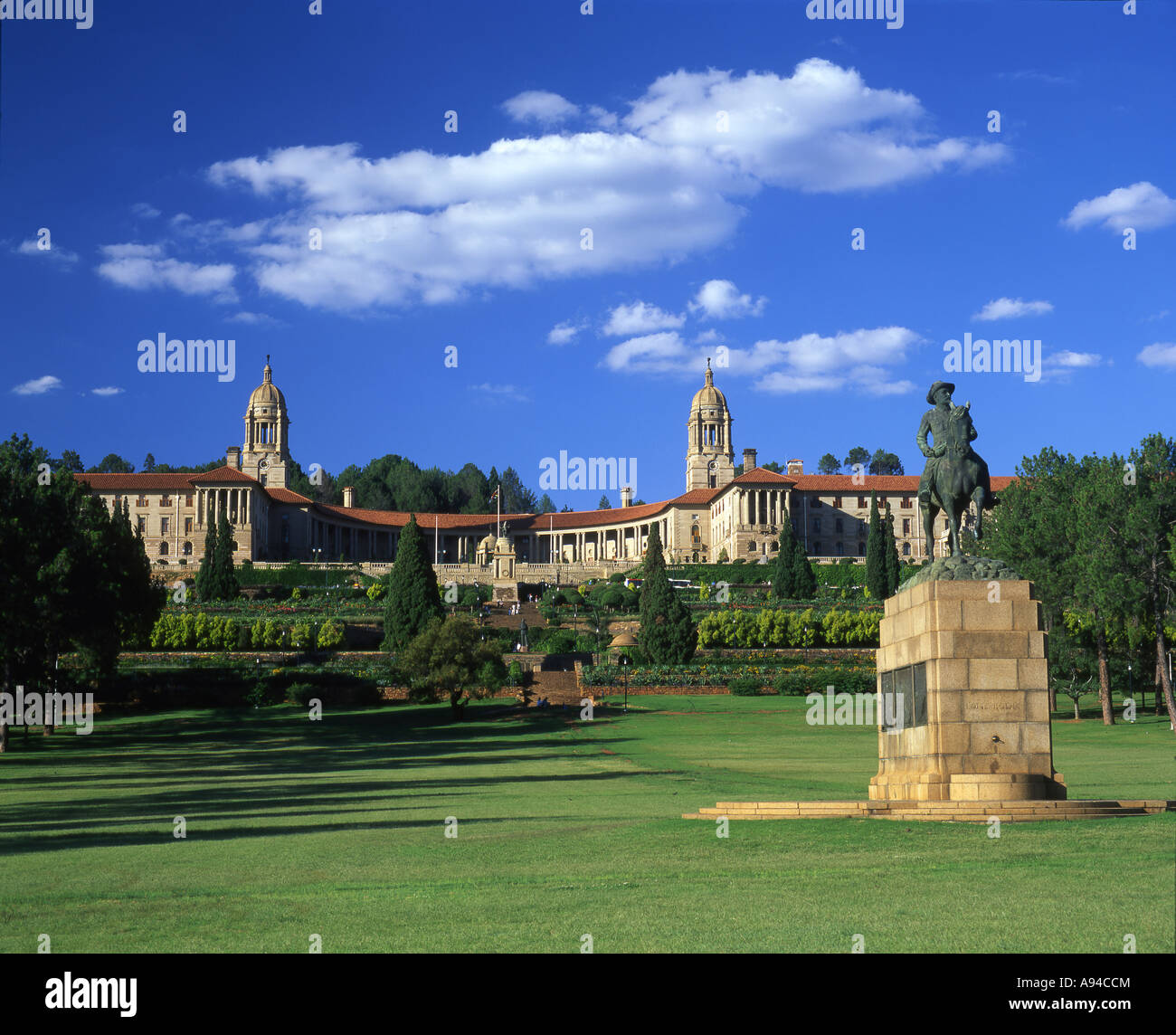 Unione edifici progettati da Sir Herbert Baker Pretoria Gauteng Sud Africa Foto Stock