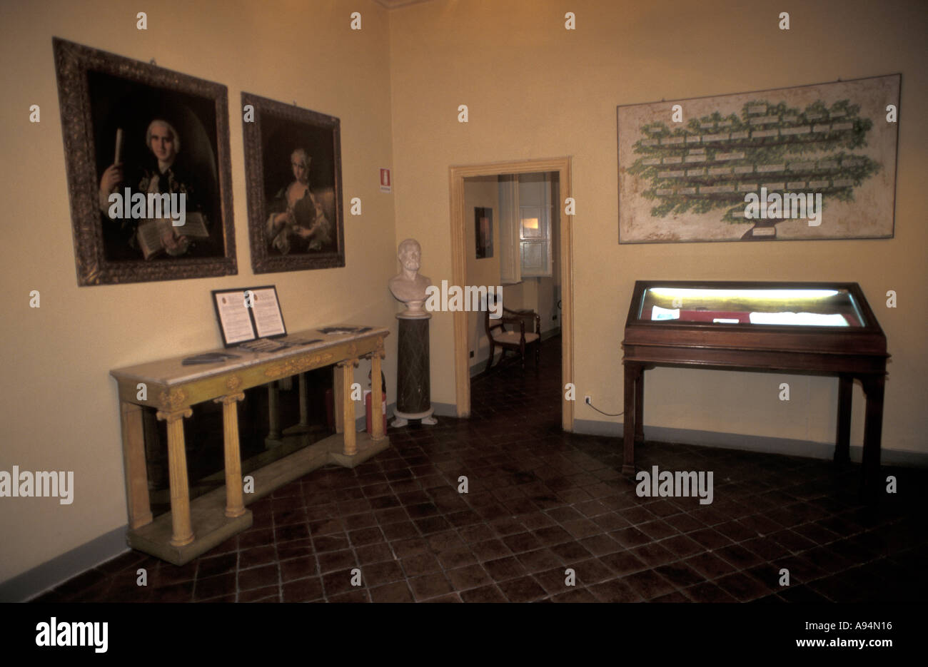 Casa museo di Giacomo Puccini Lucca Toscana Italia Foto Stock