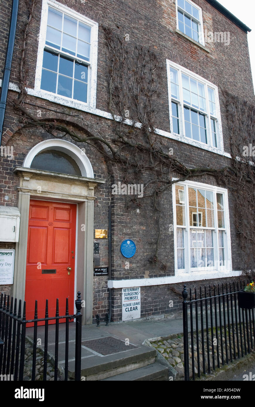 Il James Herriot Museum Thirsk North Yorkshire Foto Stock