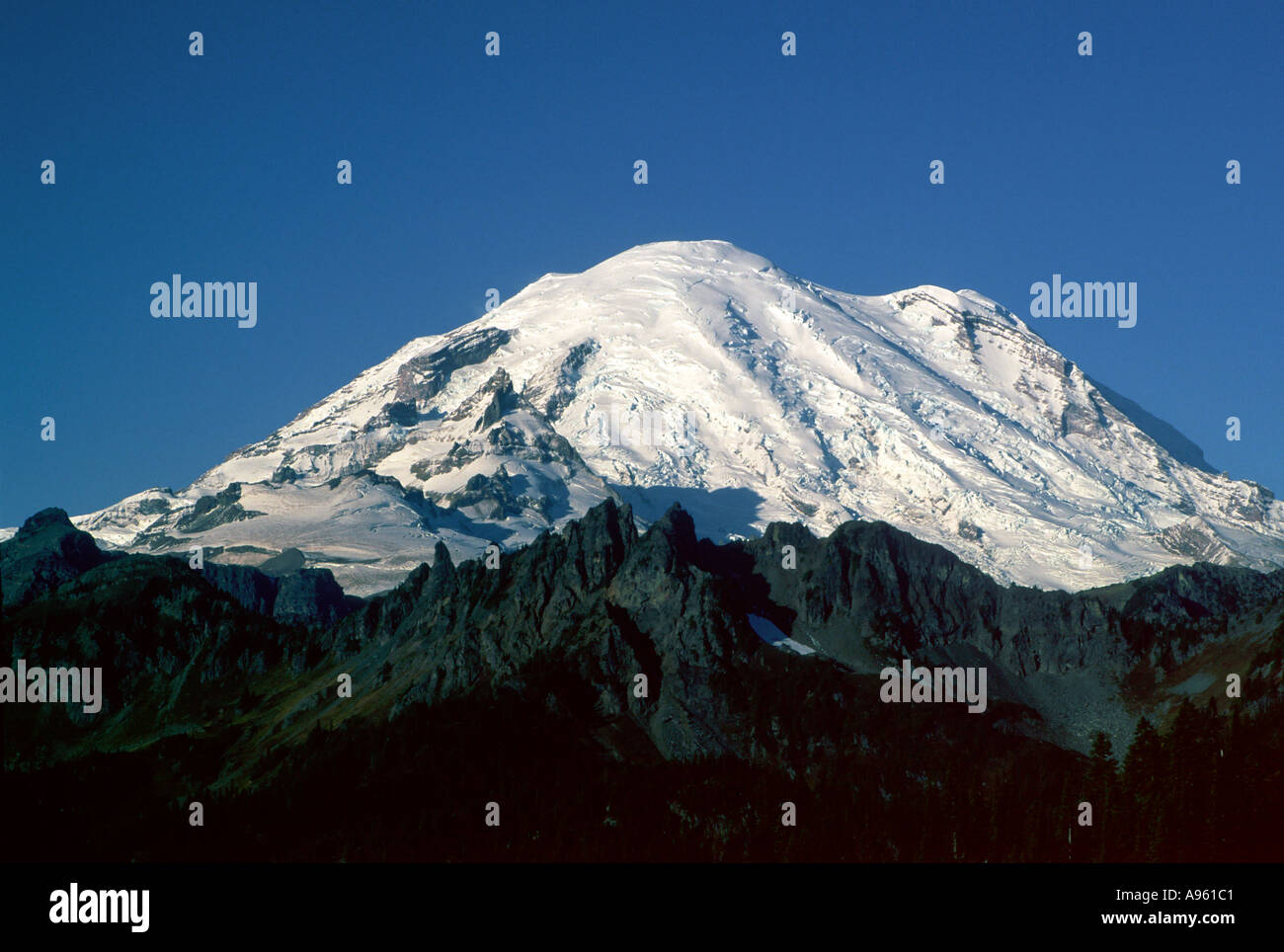 Mt Rainier Foto Stock