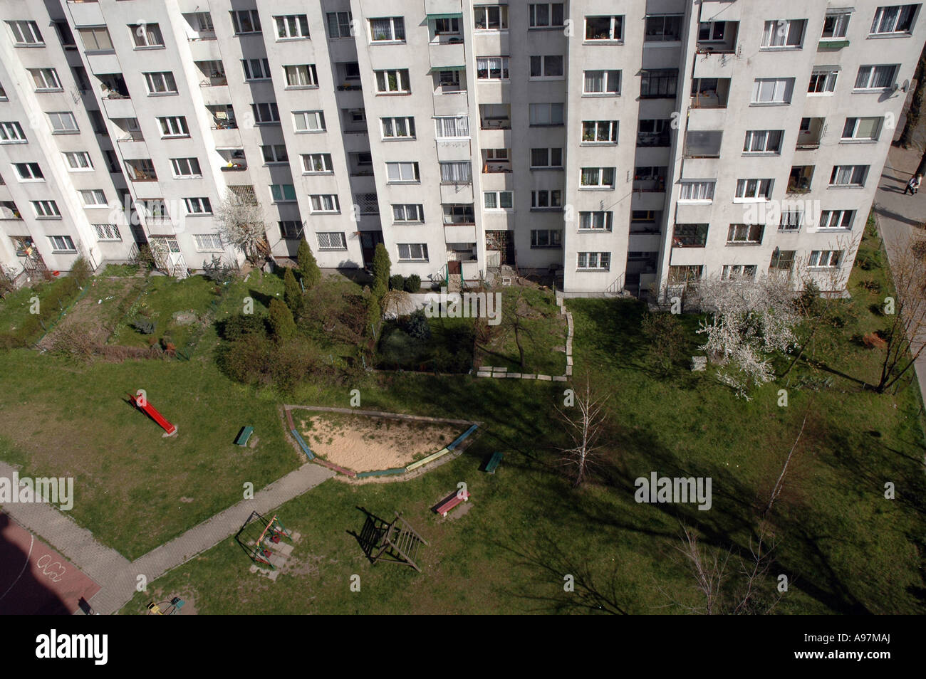 Casa del piatto in Varsavia Foto Stock