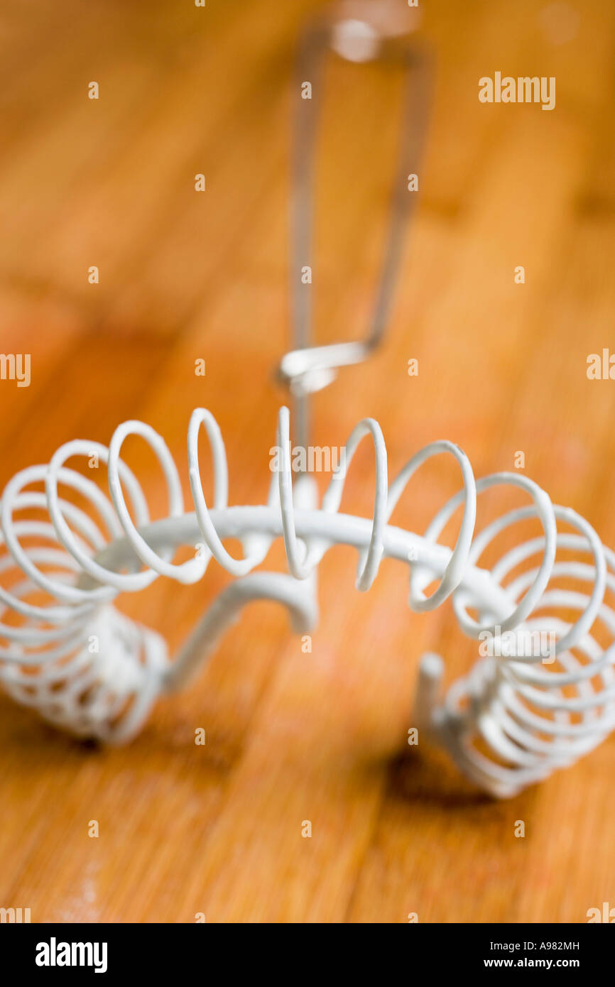 Una frusta a spirale utilizzato FoodCollection Foto Stock