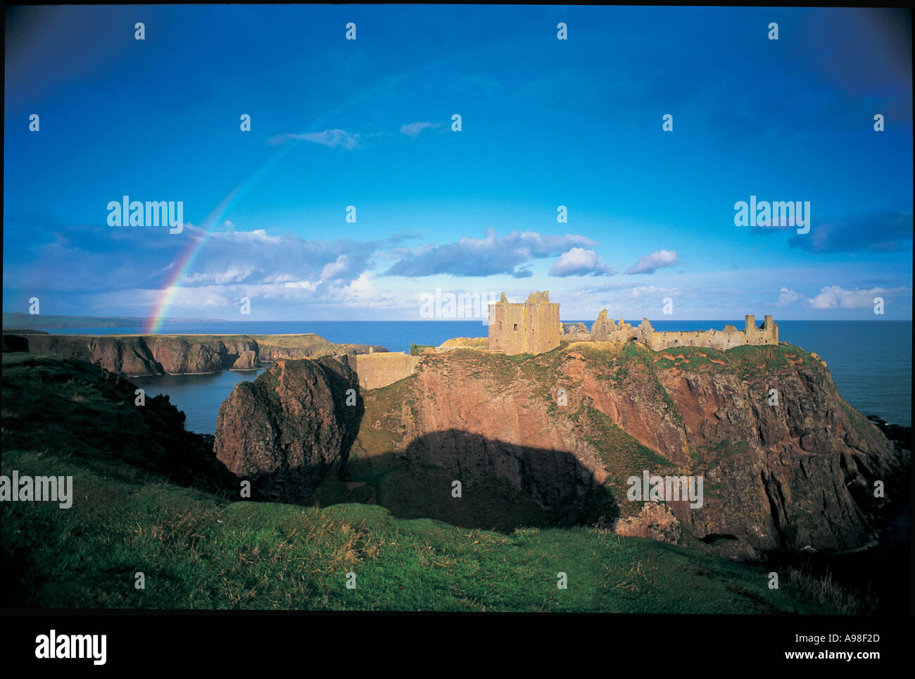 Dunnotar Castle Scozia UK Foto Stock