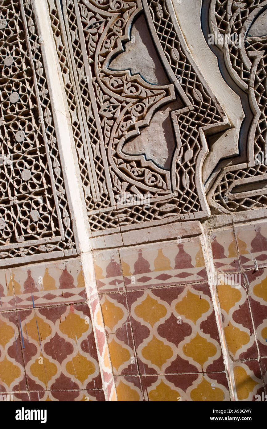 Marrakech Marrakesh medina vecchia città del Marocco Foto Stock