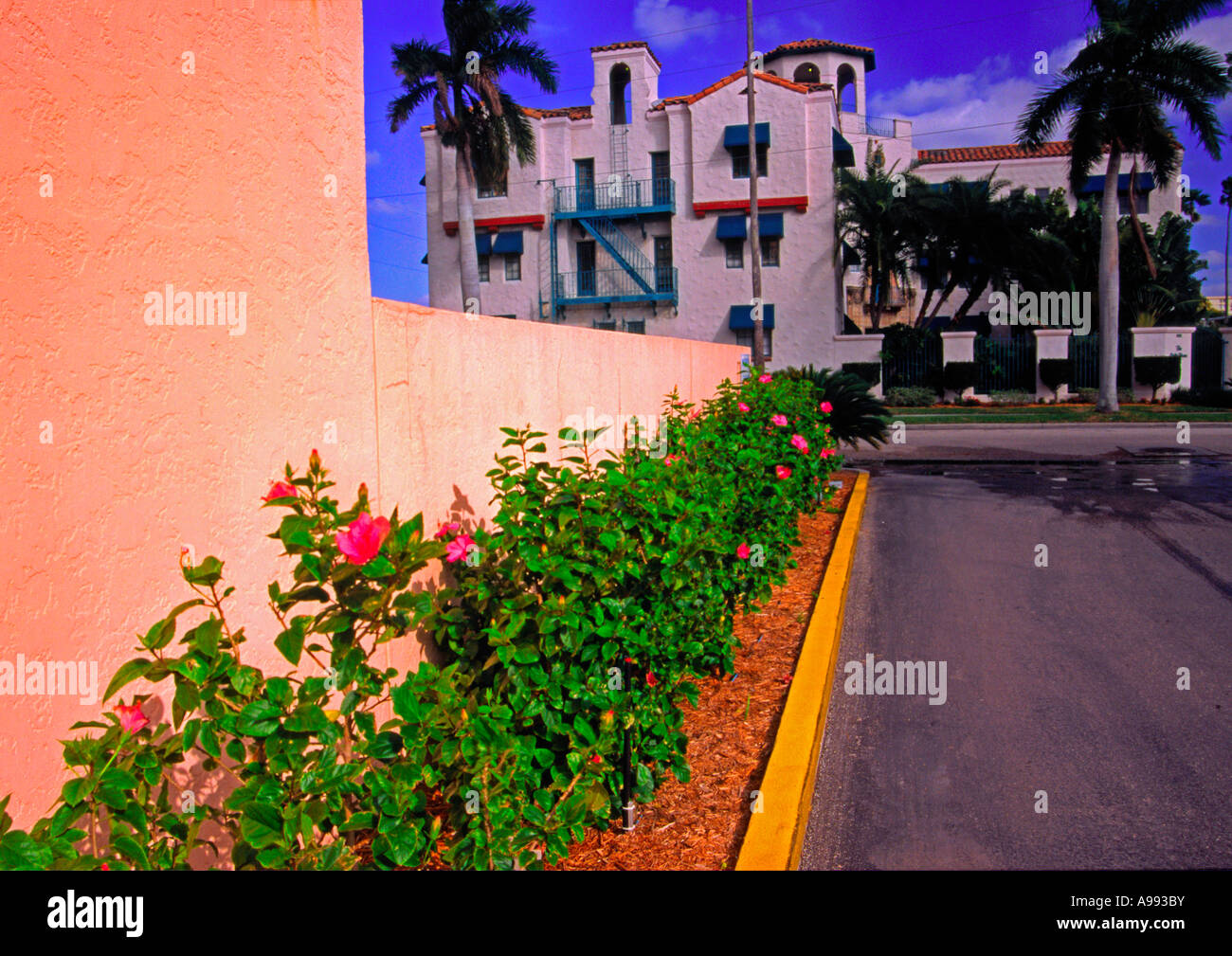 Sarasota Florida USA mostra influenza spagnola Foto Stock