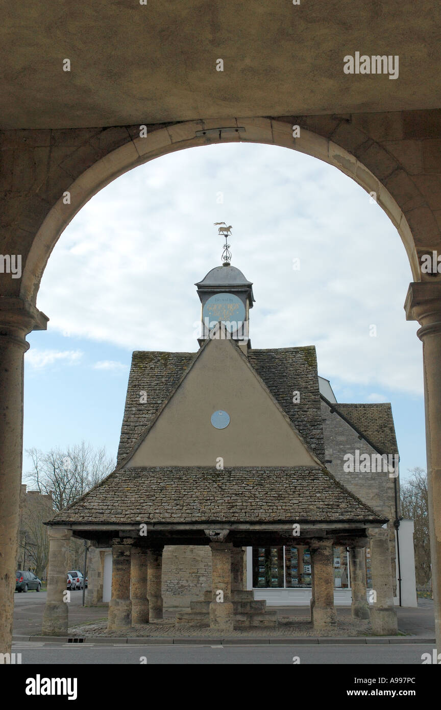 Buttercross a Witney centro città Foto Stock