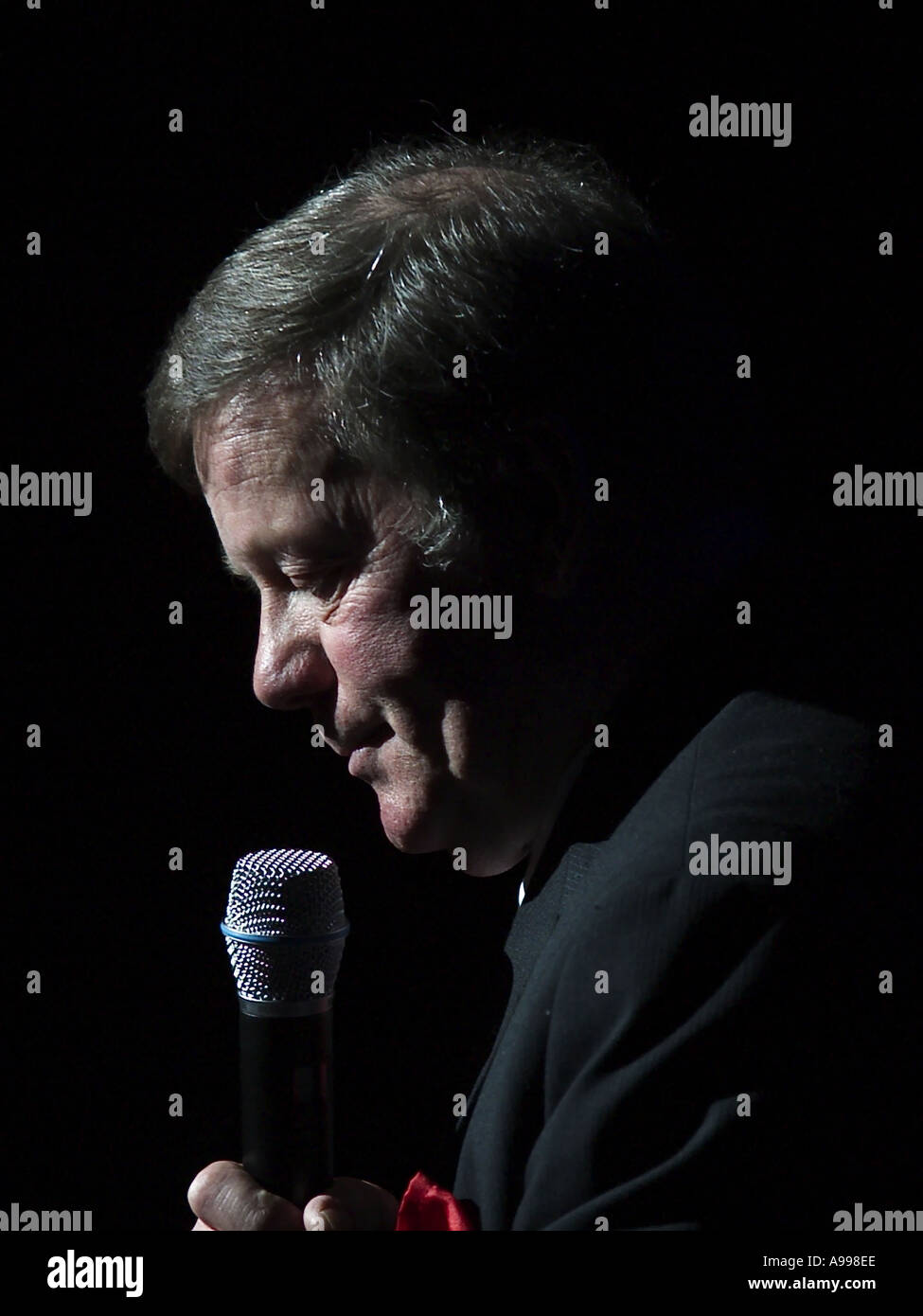 Radio BBC Merseyside DJ Billy Butler all'Impero Foto Stock