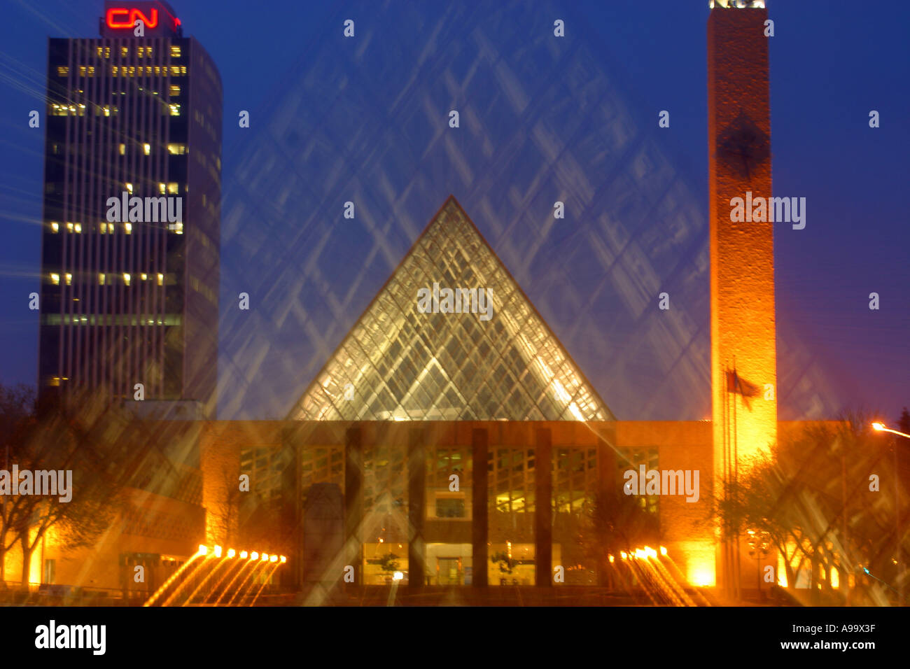 Municipio di Edmonton, Alberta, Canada Foto Stock