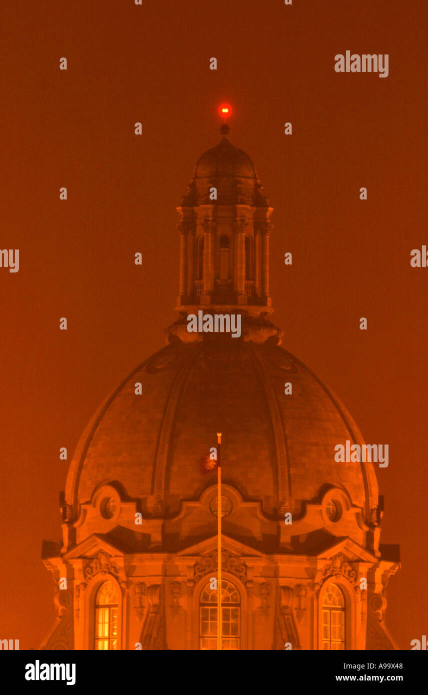 Il palazzo del parlamento di Edmonton, Alberta, Canada Foto Stock