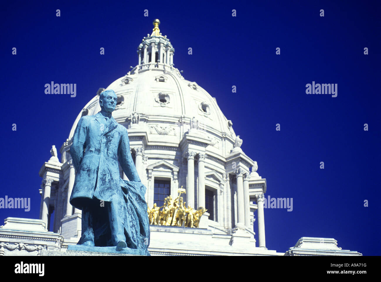 STATE Capitol Building (©Cass Gilbert 1905) Saint Paul Minnesota USA Foto Stock