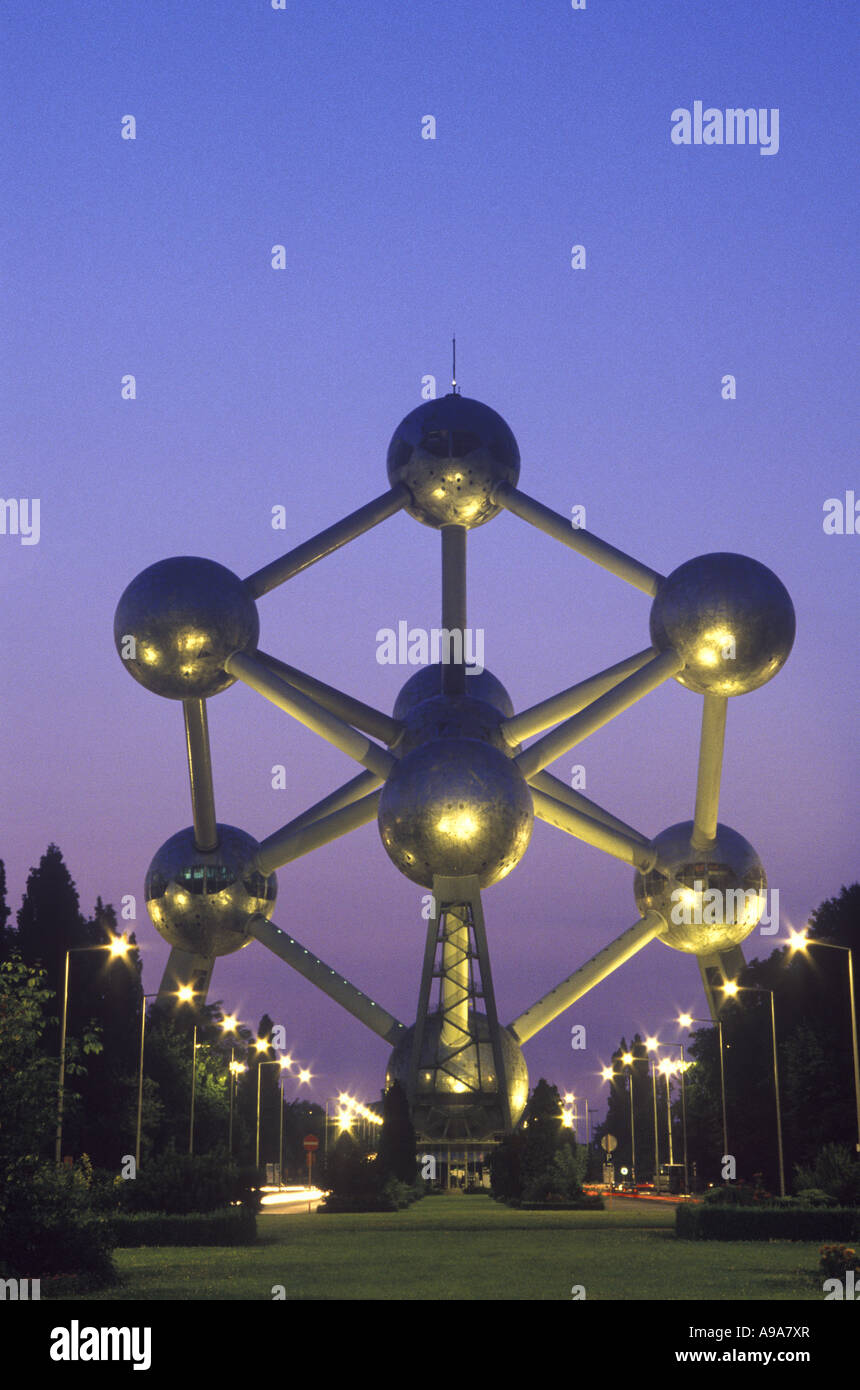 ATOMIUM BRUSSELS BELGIO Foto Stock