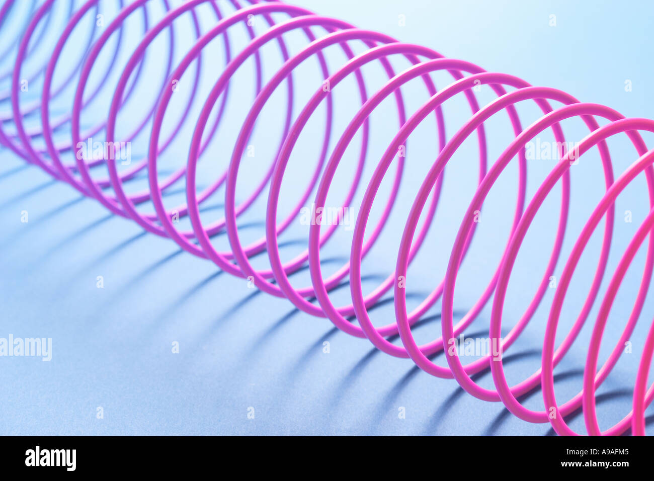 Giocattolo della molla elicoidale Foto Stock