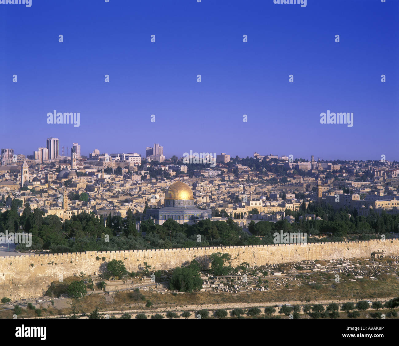 La città vecchia di Gerusalemme ISRAELE Foto Stock