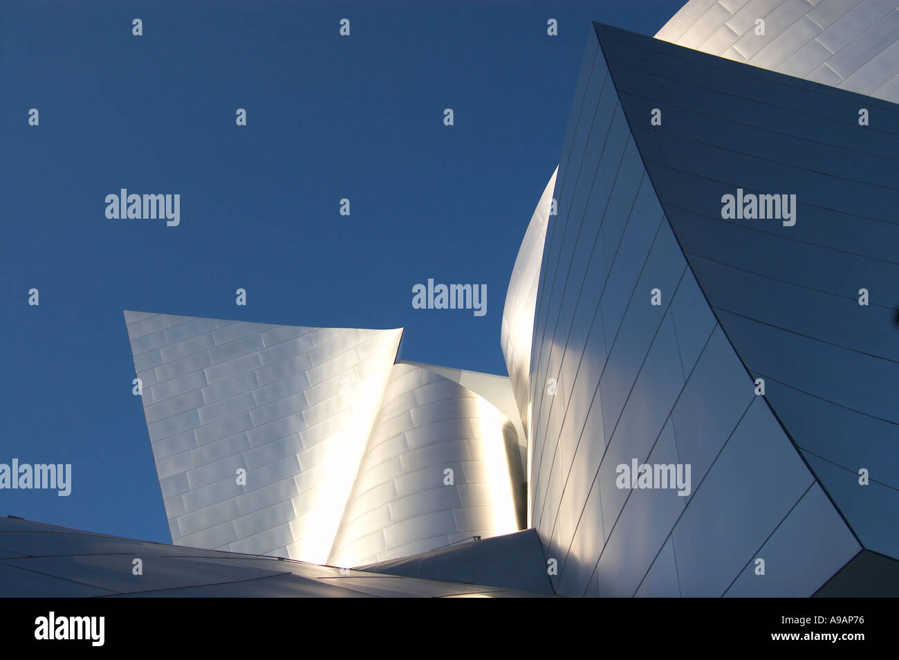 Walt Disney Concert Hall di Los Angeles CAlif Foto Stock