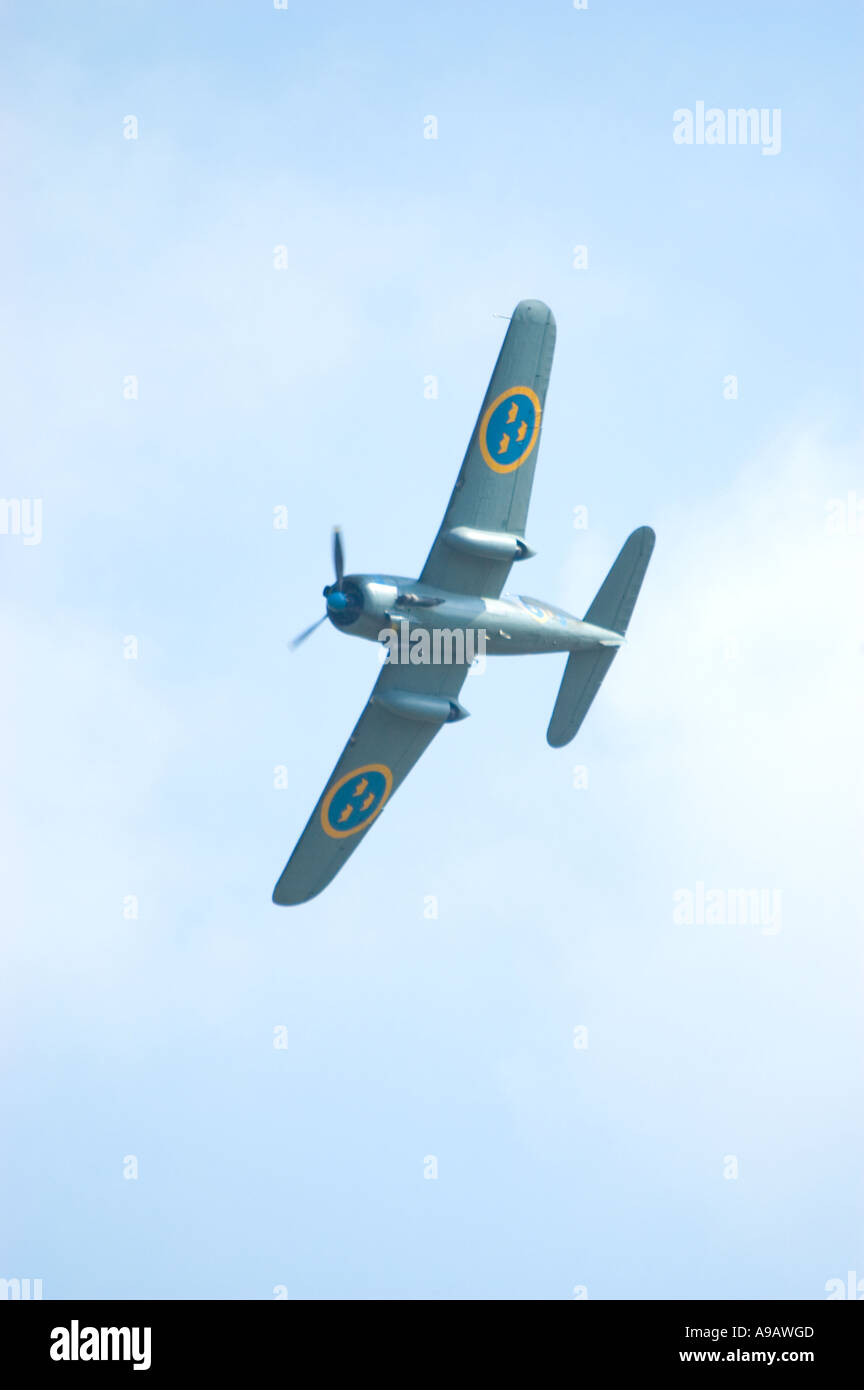 SAAB B17svedese di Air Force dive bomber aeromobile Foto Stock