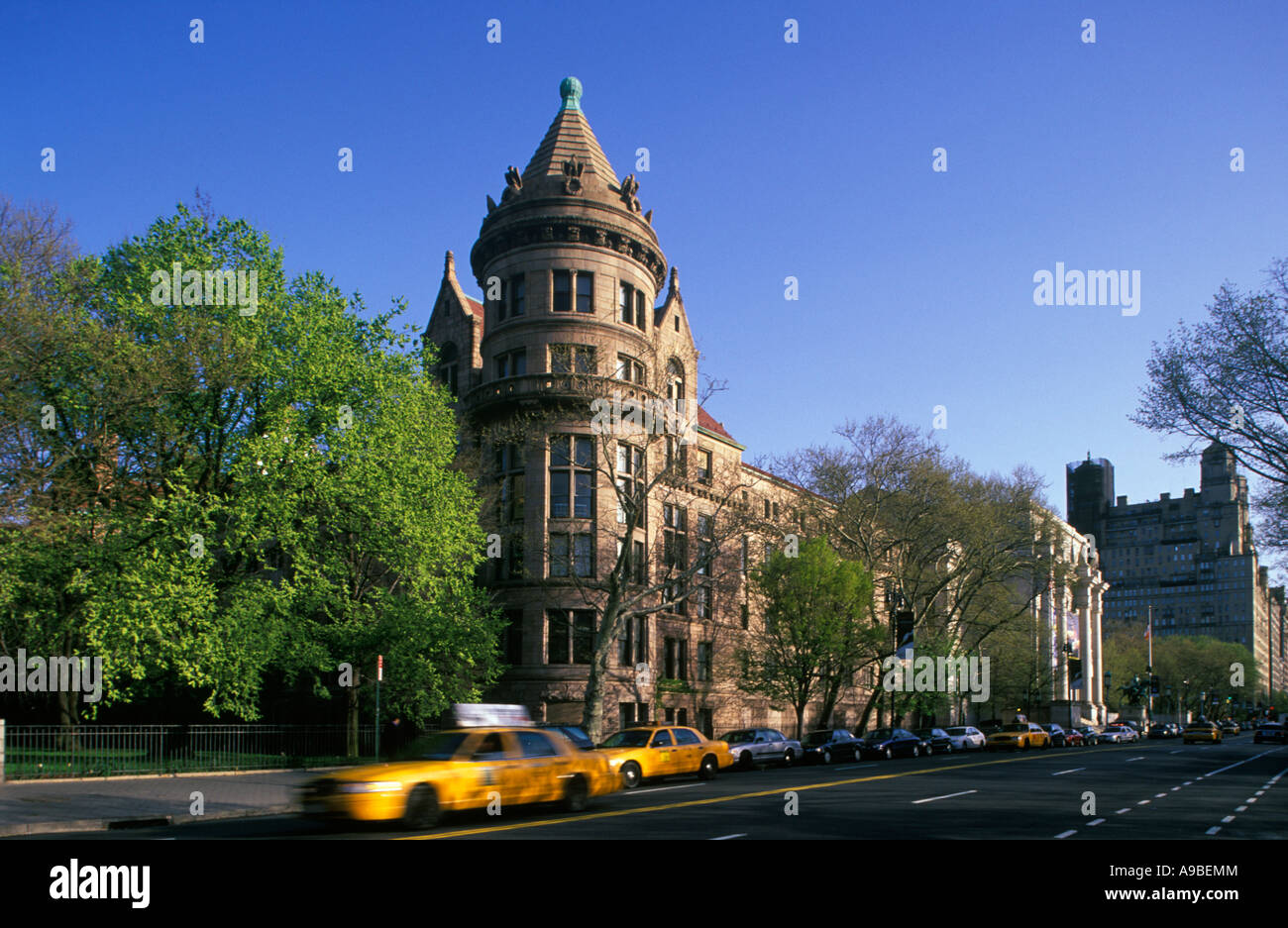 Il Museo di Storia Naturale Americana CENTRAL PARK WEST MANHATTAN NEW YORK CITY USA Foto Stock