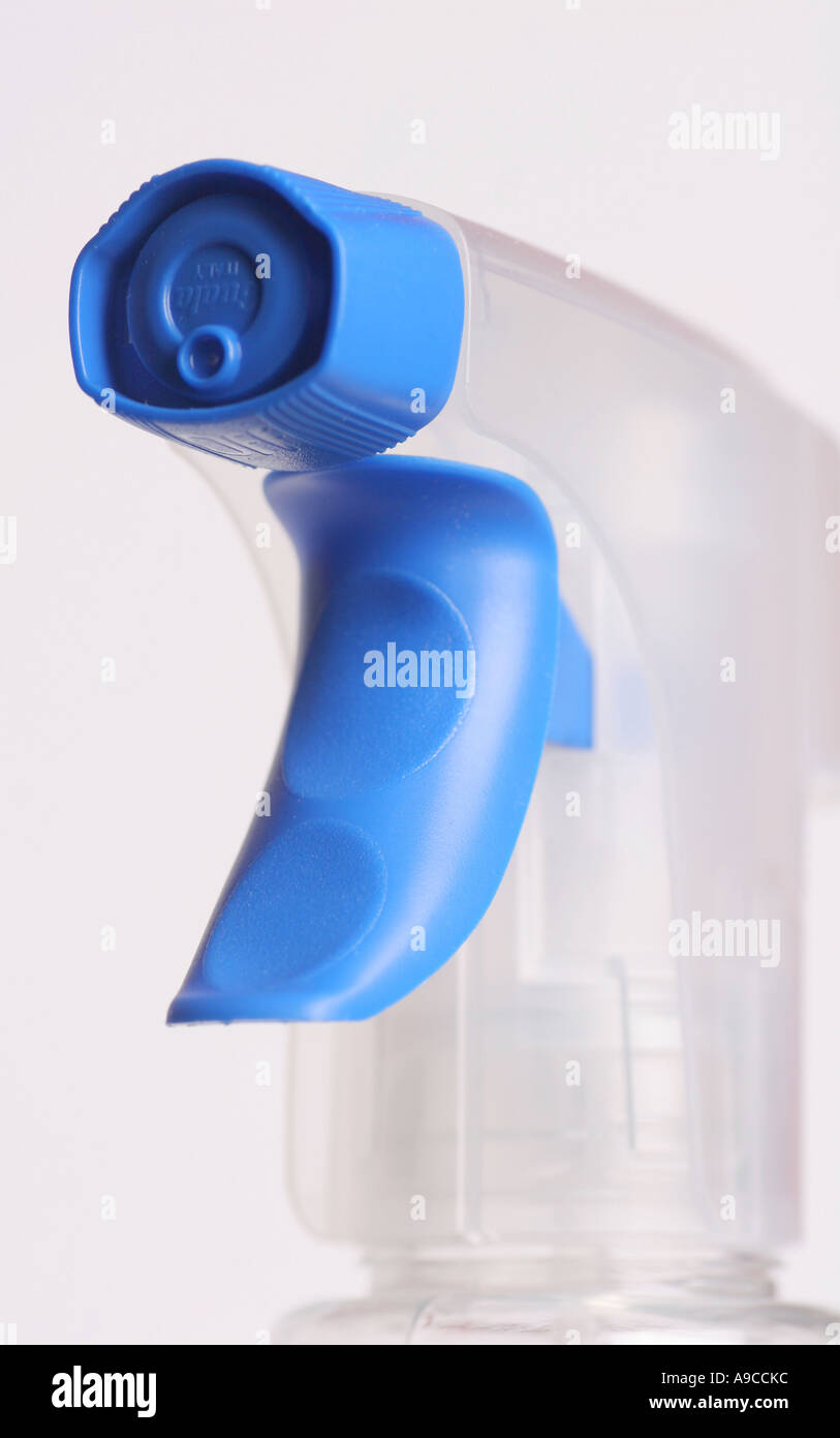 pistola a spruzzo testa Foto Stock